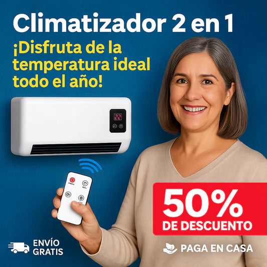 ❄️🔥 Aire Acondicionado Portátil 2 en 1 – CLIMA PERFECTO & AHORRO DE ENERGÍA