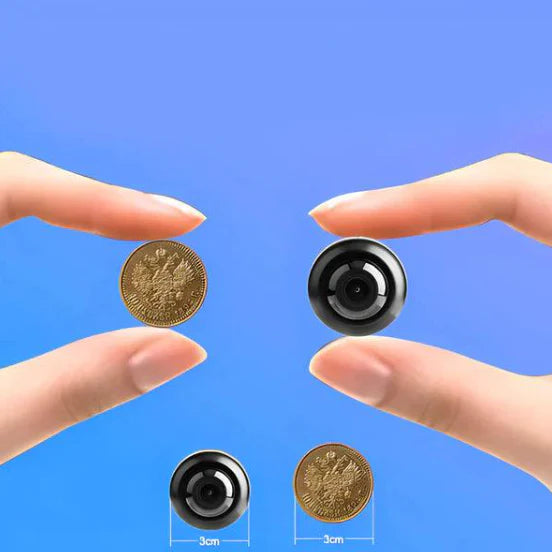 Mini Cámara de Seguridad UltraVision™ + Micrófono Incluido.