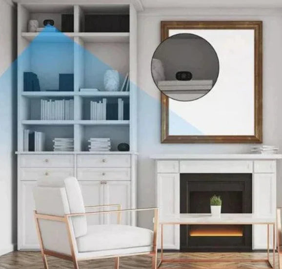 Mini Cámara de Seguridad UltraVision™ + Micrófono Incluido.